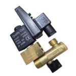 شیر برقی تایمردار 1/2 اینچ دو تیکه